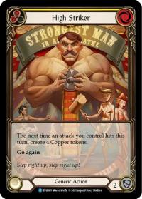 flesh and blood everfest high striker yellow extended art 1st edition evr