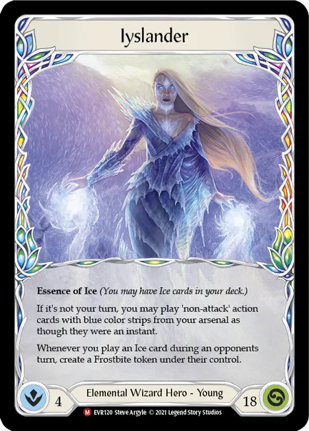 Iyslander - 1st edition EVR Rainbow Foil