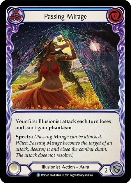 Passing Mirage - 1st edition EVR Rainbow Foil