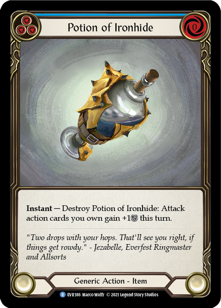 Potion of Ironhide - 1st edition EVR