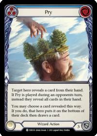 flesh and blood everfest pry blue 1st edition evr rainbow foil