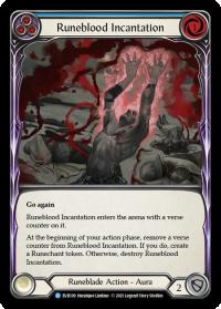 flesh and blood everfest runeblood incantation blue 1st edition evr rainbow foil