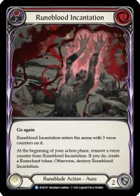 flesh and blood everfest runeblood incantation red 1st edition evr rainbow foil