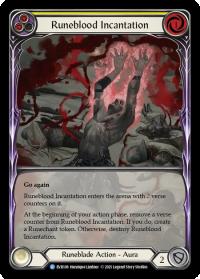 flesh and blood everfest runeblood incantation yellow extended art 1st edition evr rainbow foil