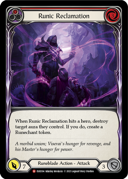 Runic Reclamation - 1st edition EVR