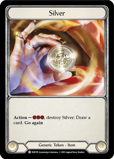 Silver - 1st edition EVR Rainbow Foil