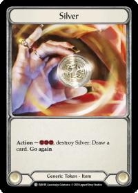 flesh and blood everfest silver 1st edition evr rainbow foil