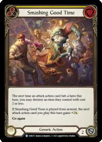 flesh and blood everfest smashing good time yellow 1st edition evr rainbow foil