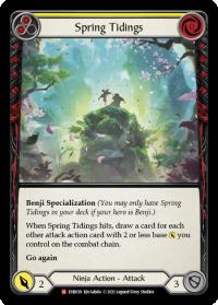 flesh and blood everfest spring tidings 1st edition evr rainbow foil