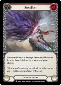 flesh and blood everfest steadfast red 1st edition evr rainbow foil
