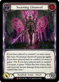 flesh and blood everfest swarming gloomveil 1st edition evr rainbow foil