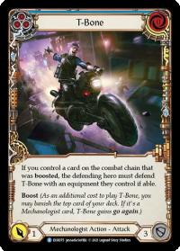 flesh and blood everfest t bone blue 1st edition evr rainbow foil