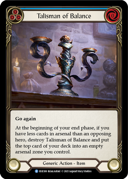 Talisman of Balance - 1st edition EVR
