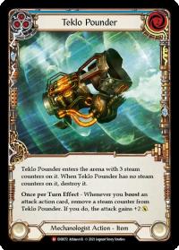 flesh and blood everfest teklo pounder 1st edition evr rainbow foil