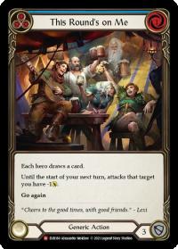 flesh and blood everfest this round s on me 1st edition evr rainbow foil