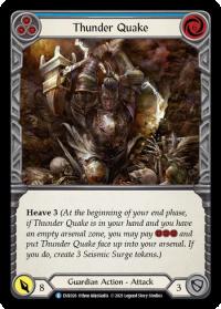 flesh and blood everfest thunder quake blue 1st edition evr rainbow foil