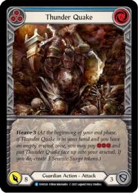 flesh and blood everfest thunder quake blue extended art 1st edition evr