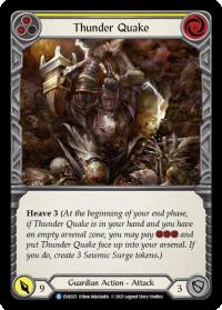 flesh and blood everfest thunder quake yellow 1st edition evr rainbow foil