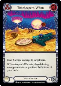 flesh and blood everfest timekeeper s whim blue 1st edition evr rainbow foil