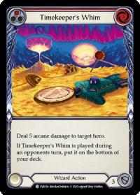 flesh and blood everfest timekeeper s whim red 1st edition evr rainbow foil