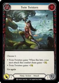 flesh and blood everfest twin twisters blue 1st edition evr rainbow foil