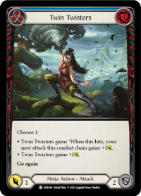 flesh and blood everfest twin twisters blue 1st edition evr