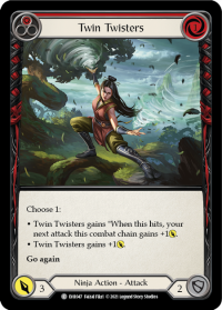 flesh and blood everfest twin twisters red 1st edition evr