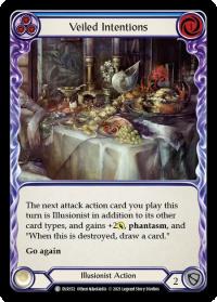 flesh and blood everfest veiled intentions blue 1st edition evr rainbow foil