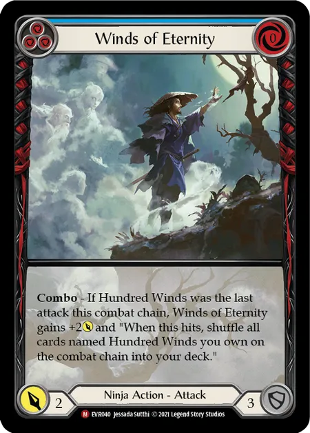 Winds of Eternity - 1st edition EVR Rainbow Foil
