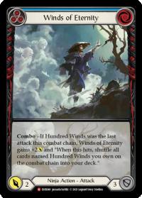 flesh and blood everfest winds of eternity extended art 1st edition evr rainbow foil
