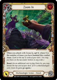 flesh and blood everfest zoom in yellow 1st edition evr rainbow foil