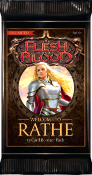 flesh and blood flesh blood booster packs flesh blood welcome to rathe unlimited booster pack