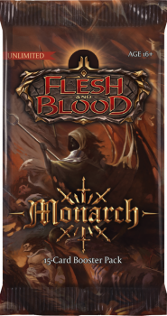 flesh and blood flesh blood booster packs flesh blood monarch 1st edition booster pack version 2