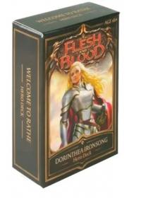 flesh and blood flesh blood decks flesh blood welcome to rathe hero decks dorinthea 1st edition