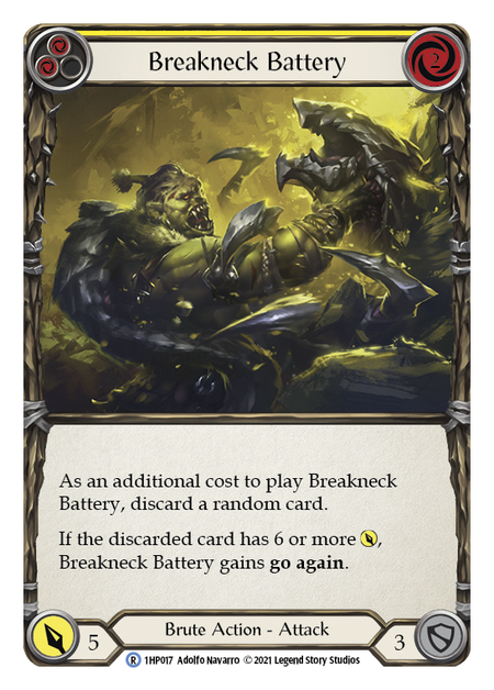 Breakneck Battery (Yellow) - 1HP