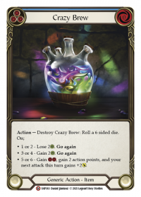 flesh and blood history pack vol 1 crazy brew 1hp