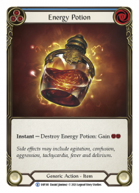 flesh and blood history pack vol 1 energy potion 1hp