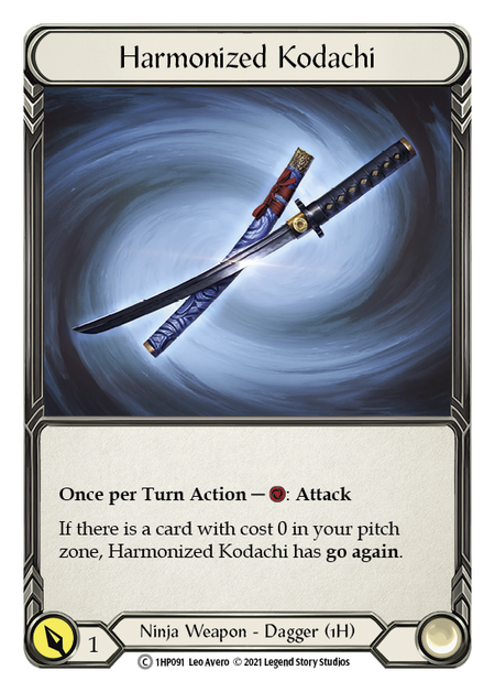 Harmonized Kodachi - 1HP