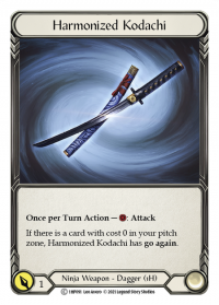 flesh and blood history pack vol 1 harmonized kodachi 1hp