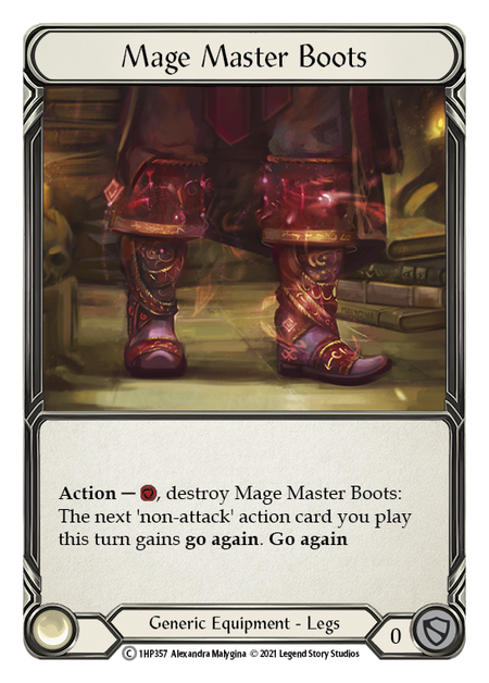 Mage Master Boots - 1HP