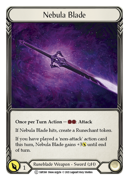 Nebula Blade - 1HP