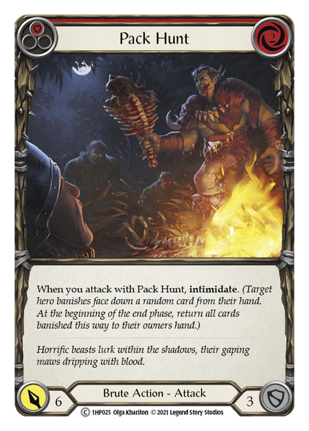 Pack Hunt (Red) - 1HP