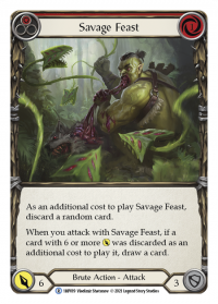 flesh and blood history pack vol 1 savage feast red 1hp