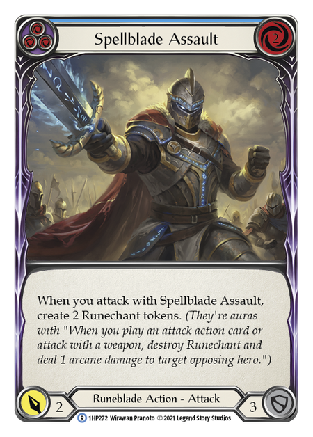 Spellblade Assault (Blue) - 1HP