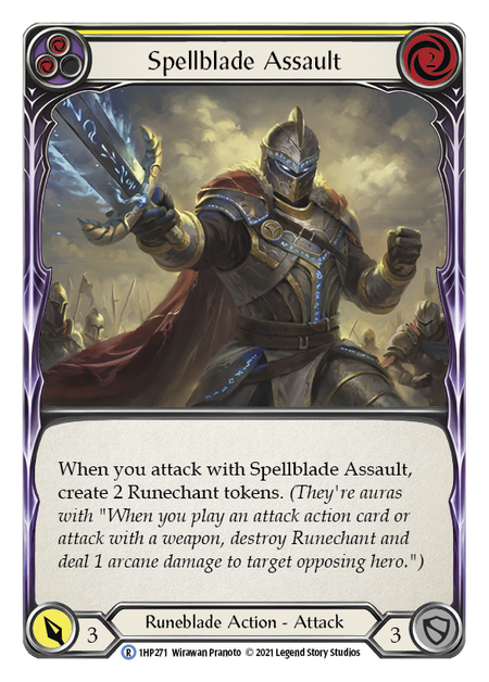 Spellblade Assault (Yellow) - 1HP