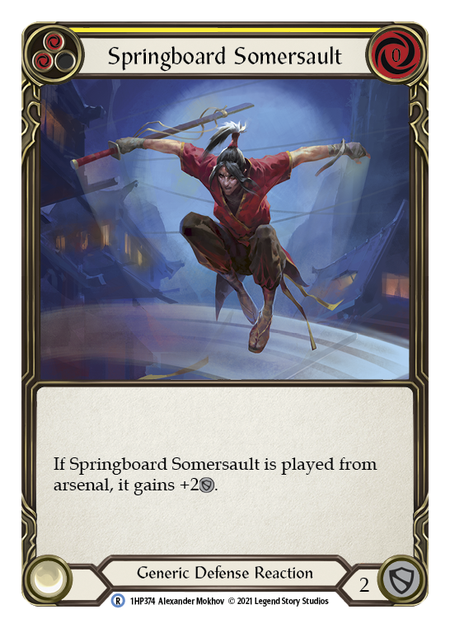 Springboard Somersault - 1HP