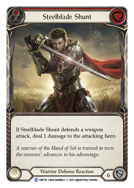 Steelblade Shunt (Red) - 1HP