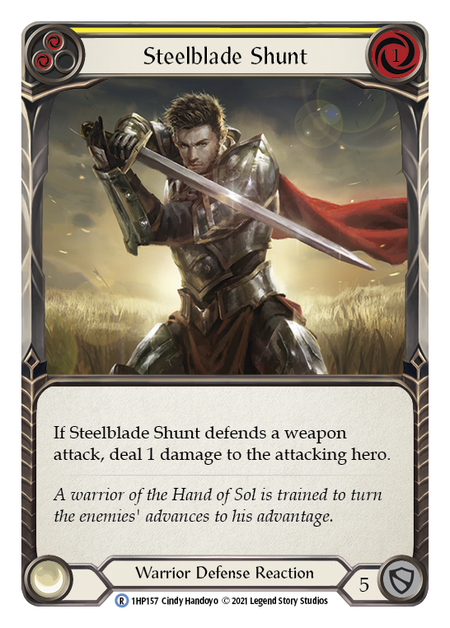 Steelblade Shunt (Yellow) - 1HP