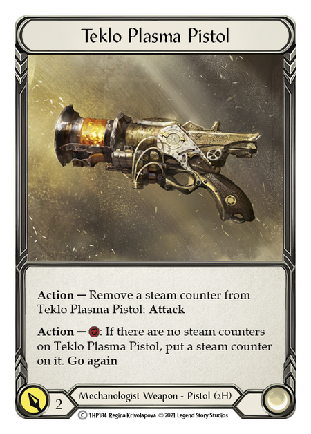 Teklo Plasma Pistol - 1HP