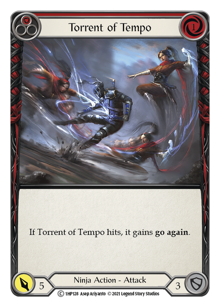 Torrent of Tempo (Red) - 1HP
